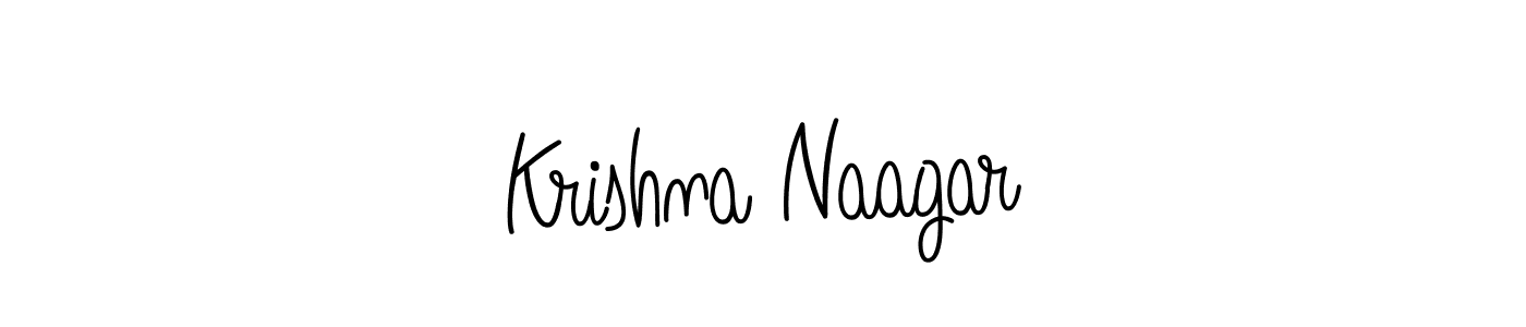 Also we have Krishna Naagar name is the best signature style. Create professional handwritten signature collection using Angelique-Rose-font-FFP autograph style. Krishna Naagar signature style 5 images and pictures png