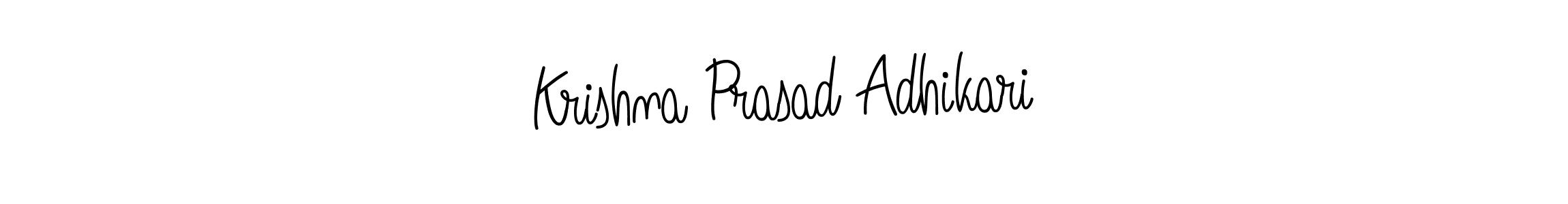 You can use this online signature creator to create a handwritten signature for the name Krishna Prasad Adhikari. This is the best online autograph maker. Krishna Prasad Adhikari signature style 5 images and pictures png