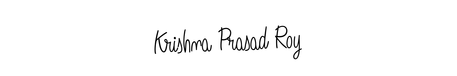 Design your own signature with our free online signature maker. With this signature software, you can create a handwritten (Angelique-Rose-font-FFP) signature for name Krishna Prasad Roy. Krishna Prasad Roy signature style 5 images and pictures png