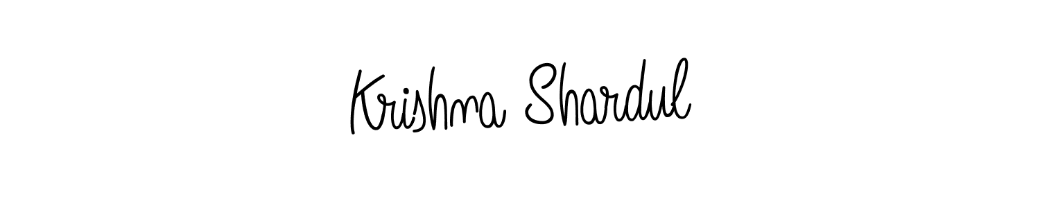 Angelique-Rose-font-FFP is a professional signature style that is perfect for those who want to add a touch of class to their signature. It is also a great choice for those who want to make their signature more unique. Get Krishna Shardul name to fancy signature for free. Krishna Shardul signature style 5 images and pictures png