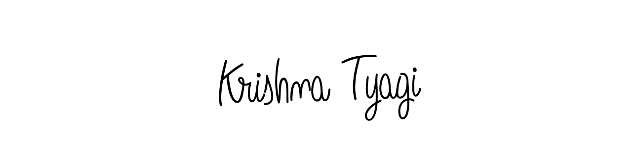 Also You can easily find your signature by using the search form. We will create Krishna Tyagi name handwritten signature images for you free of cost using Angelique-Rose-font-FFP sign style. Krishna Tyagi signature style 5 images and pictures png