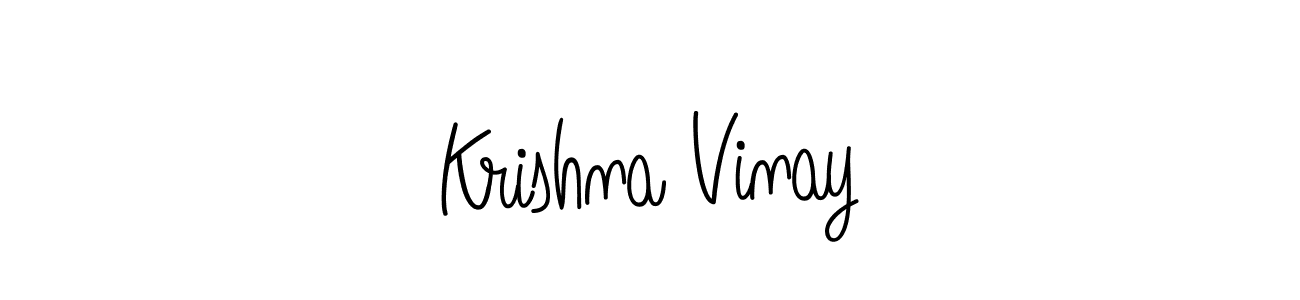 Angelique-Rose-font-FFP is a professional signature style that is perfect for those who want to add a touch of class to their signature. It is also a great choice for those who want to make their signature more unique. Get Krishna Vinay name to fancy signature for free. Krishna Vinay signature style 5 images and pictures png