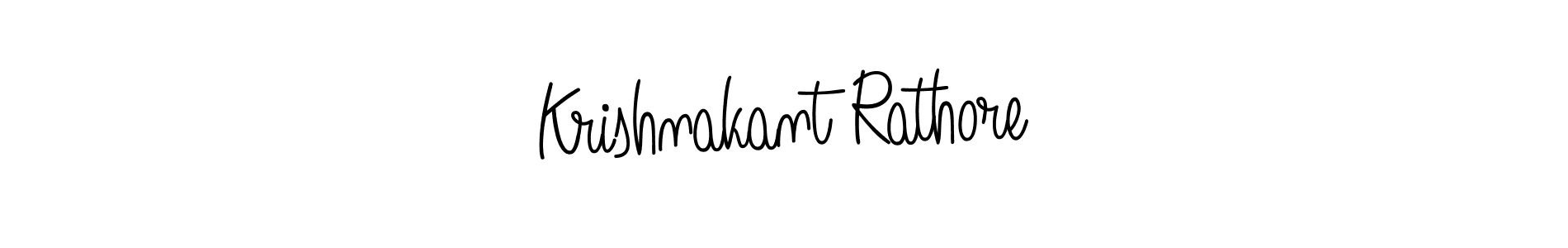 Make a short Krishnakant Rathore signature style. Manage your documents anywhere anytime using Angelique-Rose-font-FFP. Create and add eSignatures, submit forms, share and send files easily. Krishnakant Rathore signature style 5 images and pictures png