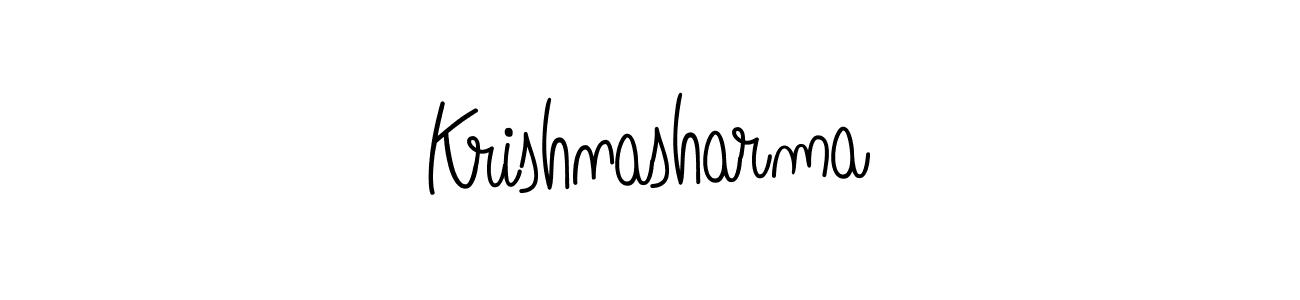 This is the best signature style for the Krishnasharma name. Also you like these signature font (Angelique-Rose-font-FFP). Mix name signature. Krishnasharma signature style 5 images and pictures png