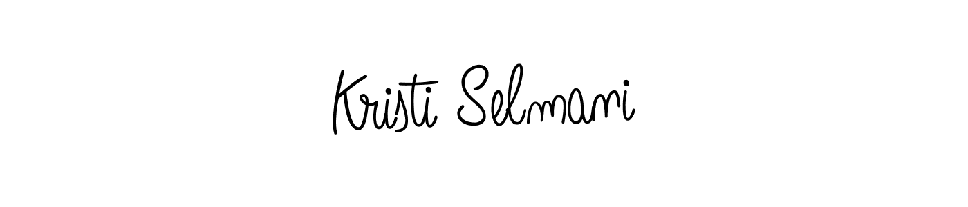 You can use this online signature creator to create a handwritten signature for the name Kristi Selmani. This is the best online autograph maker. Kristi Selmani signature style 5 images and pictures png
