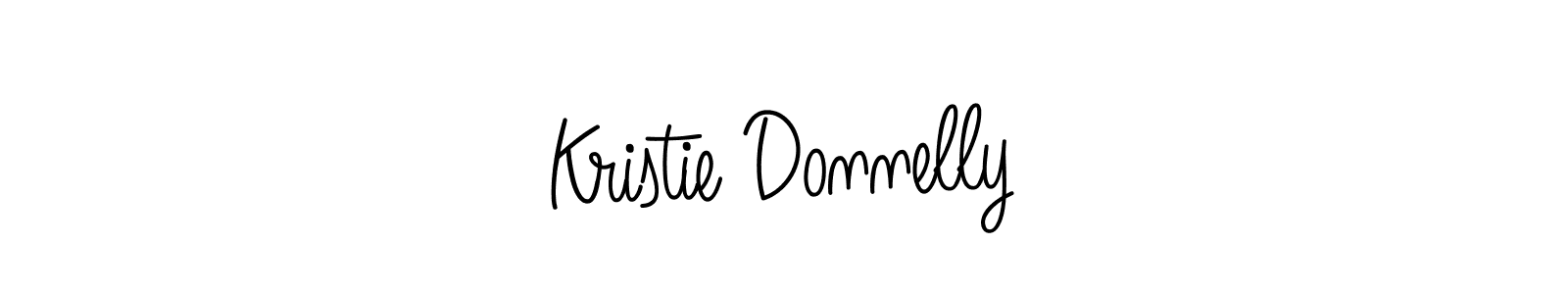 How to make Kristie Donnelly signature? Angelique-Rose-font-FFP is a professional autograph style. Create handwritten signature for Kristie Donnelly name. Kristie Donnelly signature style 5 images and pictures png