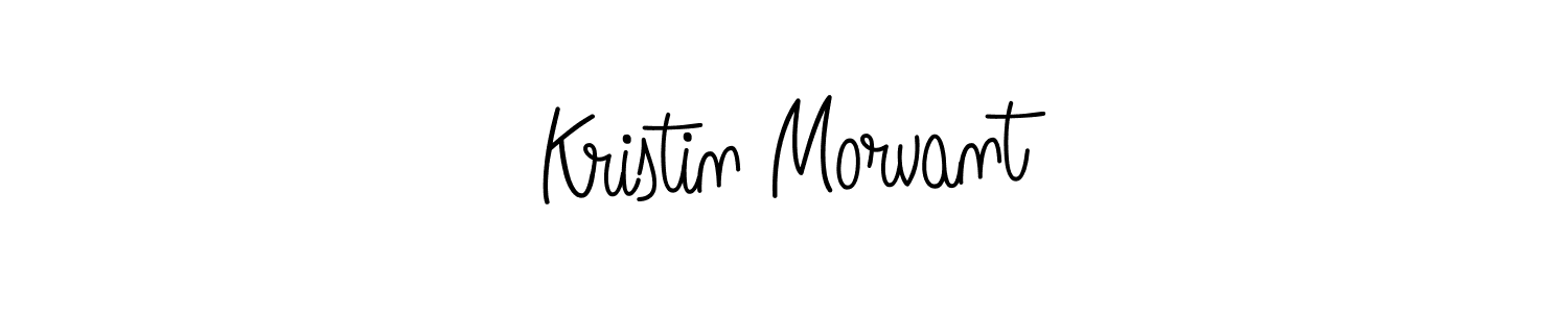 Best and Professional Signature Style for Kristin Morvant. Angelique-Rose-font-FFP Best Signature Style Collection. Kristin Morvant signature style 5 images and pictures png