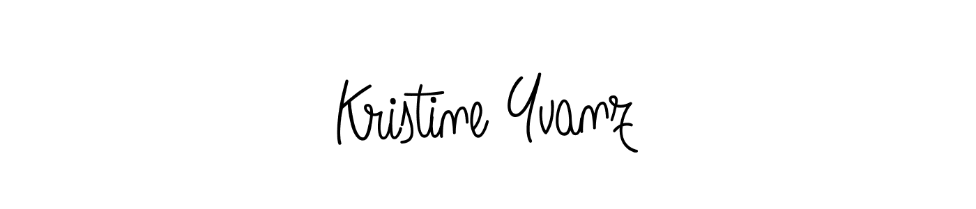 It looks lik you need a new signature style for name Kristine Yvanz. Design unique handwritten (Angelique-Rose-font-FFP) signature with our free signature maker in just a few clicks. Kristine Yvanz signature style 5 images and pictures png