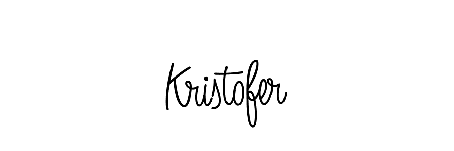 How to Draw Kristofer signature style? Angelique-Rose-font-FFP is a latest design signature styles for name Kristofer. Kristofer signature style 5 images and pictures png