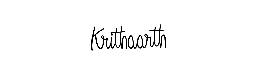 Make a beautiful signature design for name Krithaarth. Use this online signature maker to create a handwritten signature for free. Krithaarth signature style 5 images and pictures png