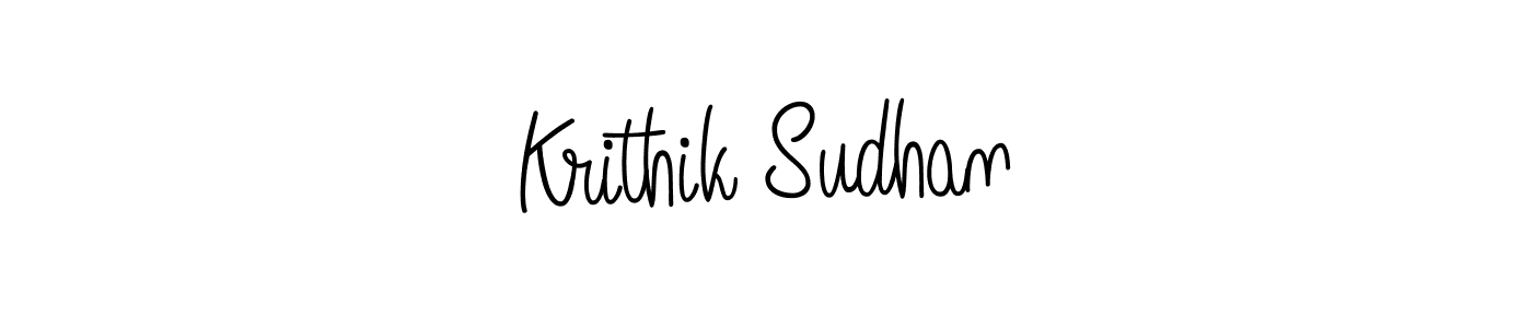 if you are searching for the best signature style for your name Krithik Sudhan. so please give up your signature search. here we have designed multiple signature styles  using Angelique-Rose-font-FFP. Krithik Sudhan signature style 5 images and pictures png