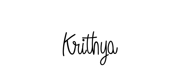 The best way (Angelique-Rose-font-FFP) to make a short signature is to pick only two or three words in your name. The name Krithya include a total of six letters. For converting this name. Krithya signature style 5 images and pictures png