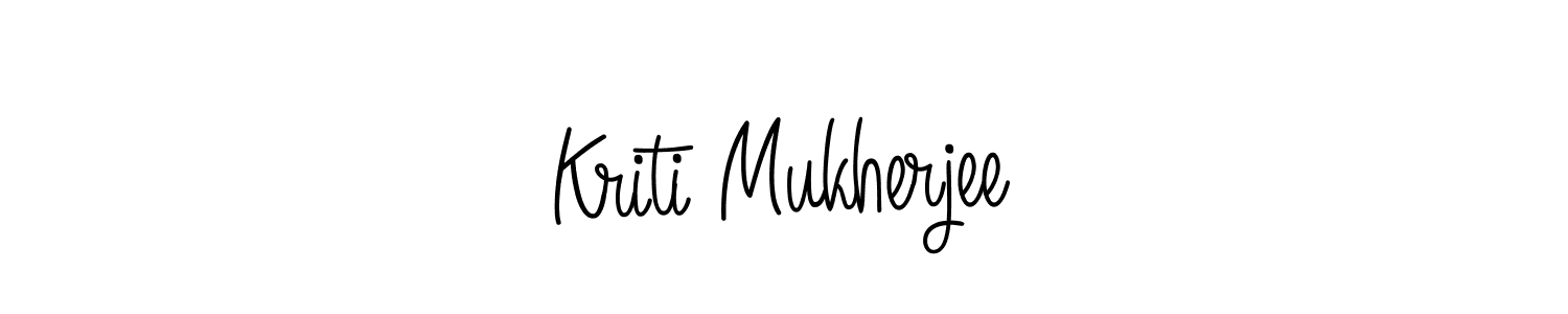 Best and Professional Signature Style for Kriti Mukherjee. Angelique-Rose-font-FFP Best Signature Style Collection. Kriti Mukherjee signature style 5 images and pictures png