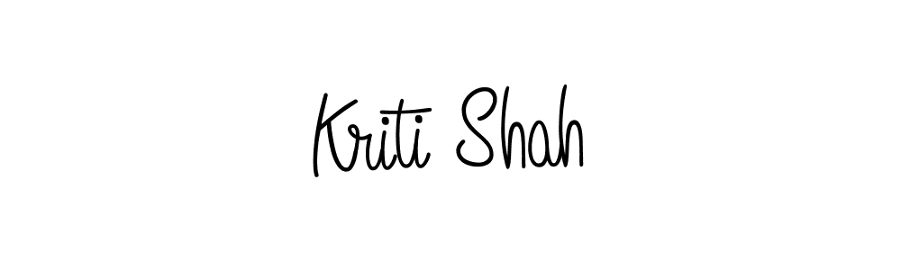 Make a beautiful signature design for name Kriti Shah. Use this online signature maker to create a handwritten signature for free. Kriti Shah signature style 5 images and pictures png