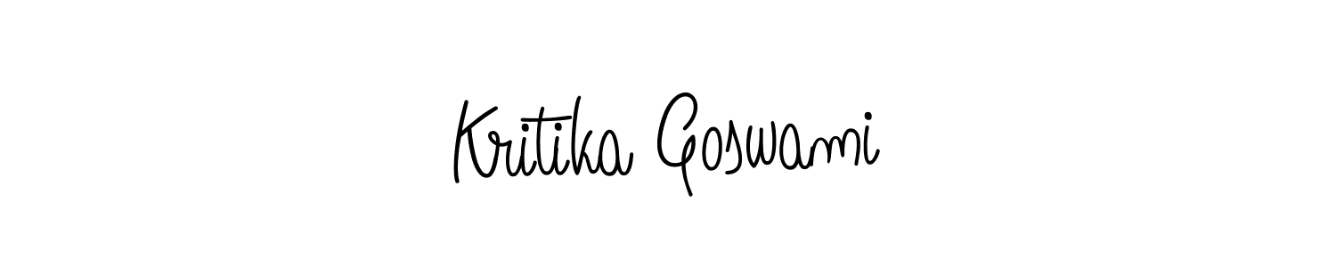 Best and Professional Signature Style for Kritika Goswami. Angelique-Rose-font-FFP Best Signature Style Collection. Kritika Goswami signature style 5 images and pictures png