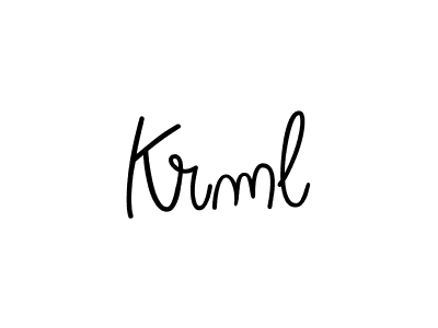 It looks lik you need a new signature style for name Krml. Design unique handwritten (Angelique-Rose-font-FFP) signature with our free signature maker in just a few clicks. Krml signature style 5 images and pictures png