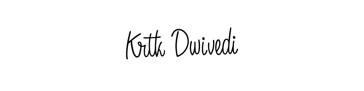 Make a beautiful signature design for name Krtk Dwivedi. Use this online signature maker to create a handwritten signature for free. Krtk Dwivedi signature style 5 images and pictures png