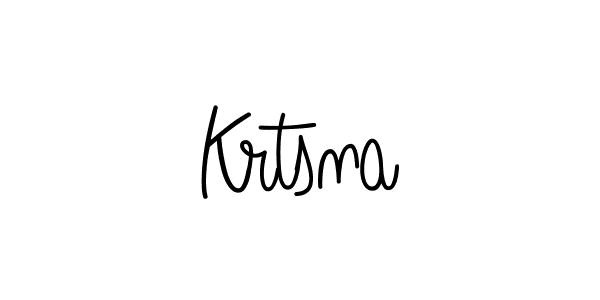 The best way (Angelique-Rose-font-FFP) to make a short signature is to pick only two or three words in your name. The name Krtsna include a total of six letters. For converting this name. Krtsna signature style 5 images and pictures png