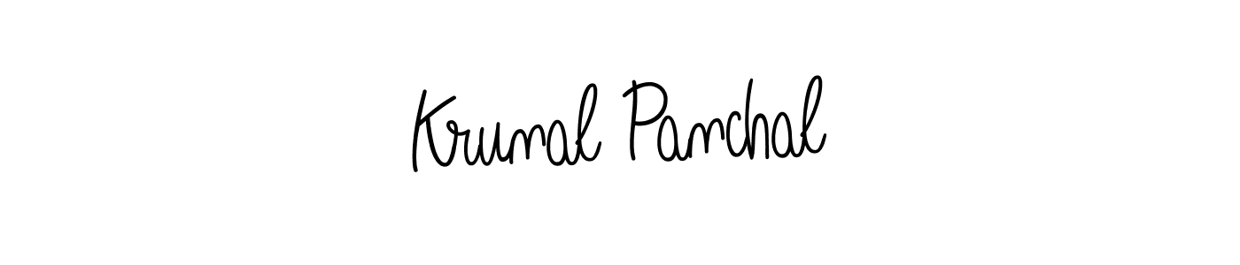 You can use this online signature creator to create a handwritten signature for the name Krunal Panchal. This is the best online autograph maker. Krunal Panchal signature style 5 images and pictures png