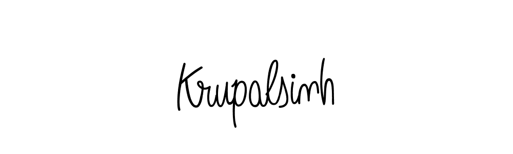 Make a short Krupalsinh signature style. Manage your documents anywhere anytime using Angelique-Rose-font-FFP. Create and add eSignatures, submit forms, share and send files easily. Krupalsinh signature style 5 images and pictures png