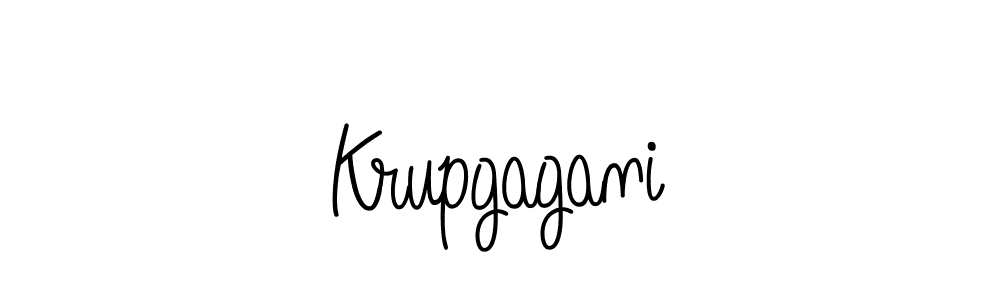 Best and Professional Signature Style for Krupgagani. Angelique-Rose-font-FFP Best Signature Style Collection. Krupgagani signature style 5 images and pictures png