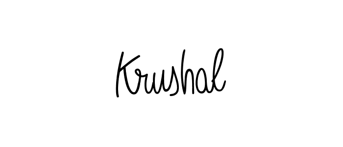 Similarly Angelique-Rose-font-FFP is the best handwritten signature design. Signature creator online .You can use it as an online autograph creator for name Krushal. Krushal signature style 5 images and pictures png