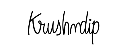 Make your name Krushndip memorable on every contract using Angelique-Rose-font-FFP autograph style. Instant transparent background export available. Krushndip signature style 5 images and pictures png