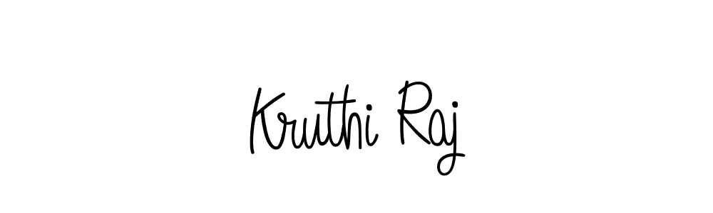 How to make Kruthi Raj signature? Angelique-Rose-font-FFP is a professional autograph style. Create handwritten signature for Kruthi Raj name. Kruthi Raj signature style 5 images and pictures png