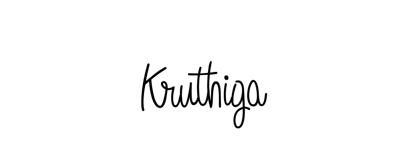 Make a beautiful signature design for name Kruthiga. With this signature (Angelique-Rose-font-FFP) style, you can create a handwritten signature for free. Kruthiga signature style 5 images and pictures png