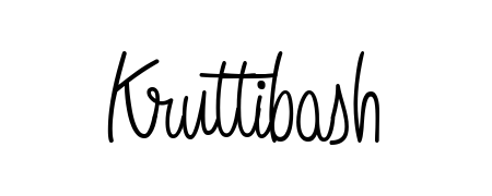 Make a beautiful signature design for name Kruttibash. Use this online signature maker to create a handwritten signature for free. Kruttibash signature style 5 images and pictures png