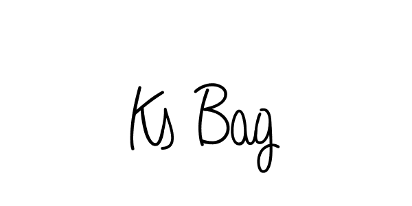 Also we have Ks Bag name is the best signature style. Create professional handwritten signature collection using Angelique-Rose-font-FFP autograph style. Ks Bag signature style 5 images and pictures png