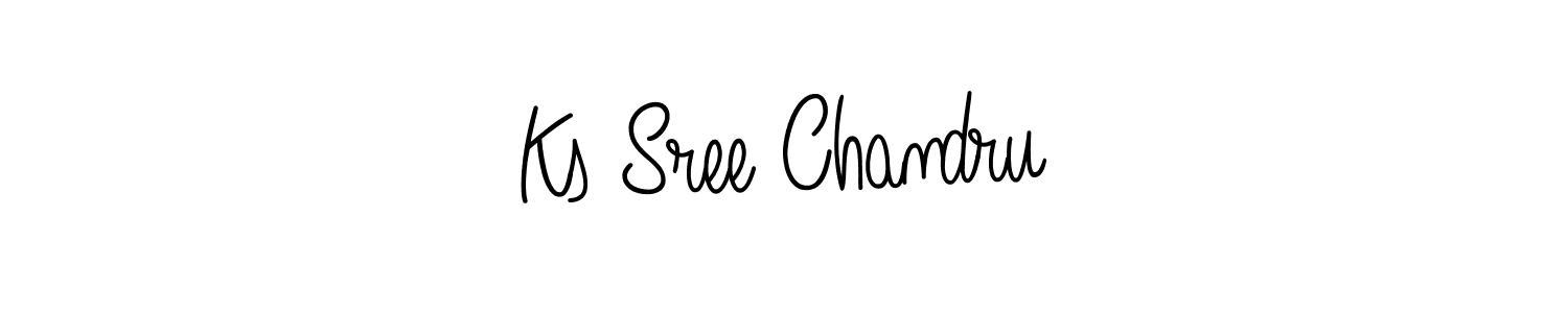 You can use this online signature creator to create a handwritten signature for the name Ks Sree Chandru. This is the best online autograph maker. Ks Sree Chandru signature style 5 images and pictures png