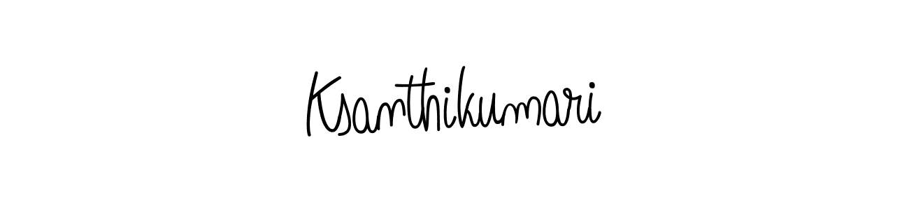 How to Draw Ksanthikumari signature style? Angelique-Rose-font-FFP is a latest design signature styles for name Ksanthikumari. Ksanthikumari signature style 5 images and pictures png