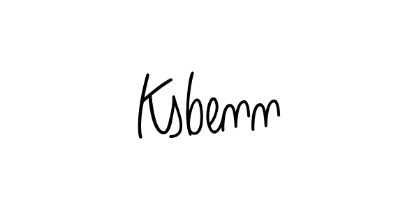Use a signature maker to create a handwritten signature online. With this signature software, you can design (Angelique-Rose-font-FFP) your own signature for name Ksbenn. Ksbenn signature style 5 images and pictures png