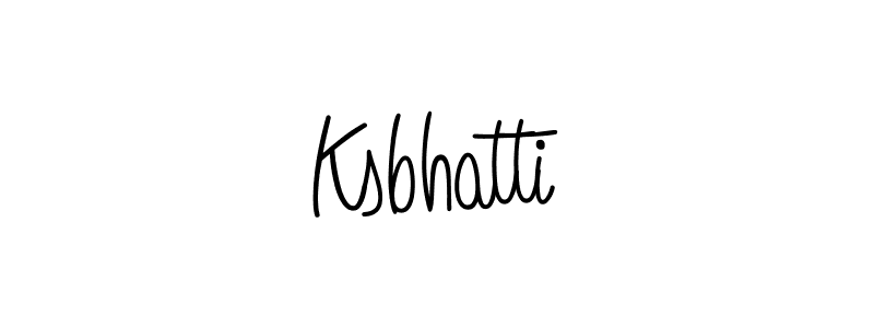 It looks lik you need a new signature style for name Ksbhatti. Design unique handwritten (Angelique-Rose-font-FFP) signature with our free signature maker in just a few clicks. Ksbhatti signature style 5 images and pictures png