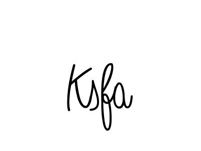 You should practise on your own different ways (Angelique-Rose-font-FFP) to write your name (Ksfa) in signature. don't let someone else do it for you. Ksfa signature style 5 images and pictures png