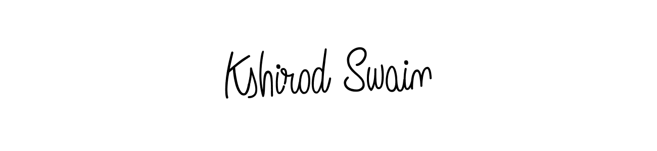 How to Draw Kshirod Swain signature style? Angelique-Rose-font-FFP is a latest design signature styles for name Kshirod Swain. Kshirod Swain signature style 5 images and pictures png