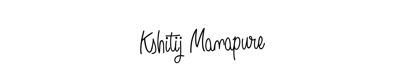 Similarly Angelique-Rose-font-FFP is the best handwritten signature design. Signature creator online .You can use it as an online autograph creator for name Kshitij Manapure. Kshitij Manapure signature style 5 images and pictures png