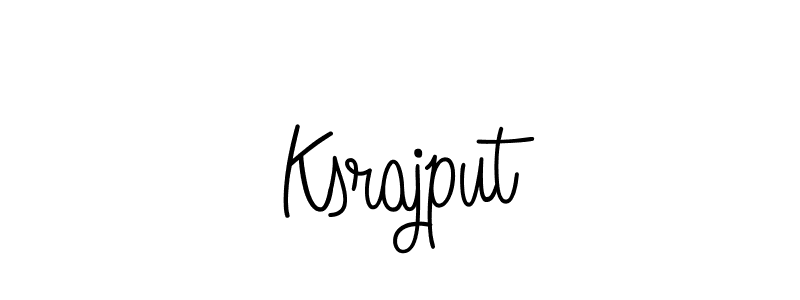if you are searching for the best signature style for your name Ksrajput. so please give up your signature search. here we have designed multiple signature styles  using Angelique-Rose-font-FFP. Ksrajput signature style 5 images and pictures png