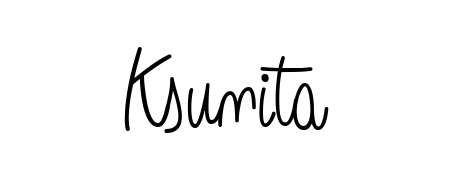 Enhance your business communications with Ksunita signature in Angelique-Rose-font-FFP lettering. Clean, modern, and universally compatible. Ksunita signature style 5 images and pictures png