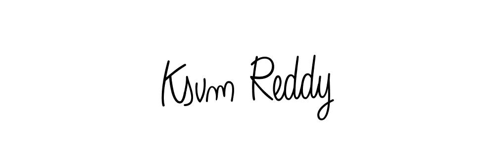You can use this online signature creator to create a handwritten signature for the name Ksvm Reddy. This is the best online autograph maker. Ksvm Reddy signature style 5 images and pictures png