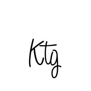 You should practise on your own different ways (Angelique-Rose-font-FFP) to write your name (Ktg) in signature. don't let someone else do it for you. Ktg signature style 5 images and pictures png