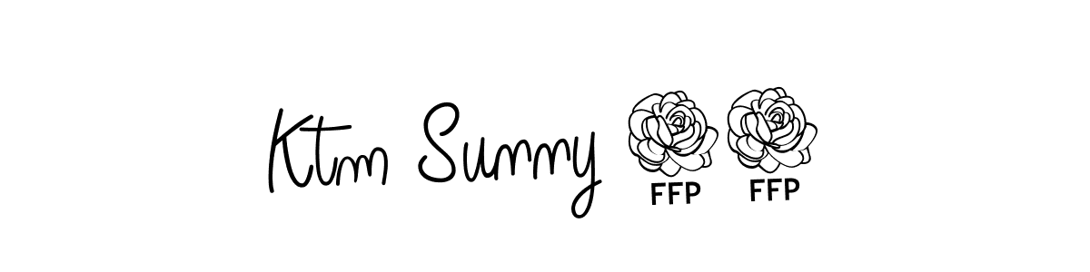 if you are searching for the best signature style for your name Ktm Sunny 01. so please give up your signature search. here we have designed multiple signature styles  using Angelique-Rose-font-FFP. Ktm Sunny 01 signature style 5 images and pictures png
