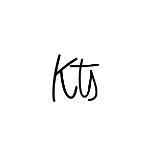 Create a beautiful signature design for name Kts. With this signature (Angelique-Rose-font-FFP) fonts, you can make a handwritten signature for free. Kts signature style 5 images and pictures png