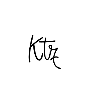 Create a beautiful signature design for name Ktz. With this signature (Angelique-Rose-font-FFP) fonts, you can make a handwritten signature for free. Ktz signature style 5 images and pictures png