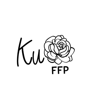 Ku3 stylish signature style. Best Handwritten Sign (Angelique-Rose-font-FFP) for my name. Handwritten Signature Collection Ideas for my name Ku3. Ku3 signature style 5 images and pictures png