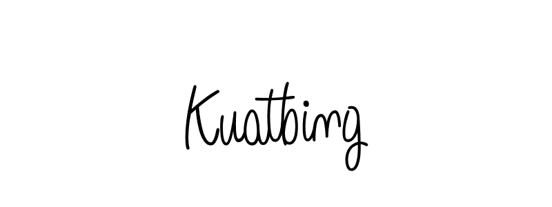 Make a beautiful signature design for name Kuatbing. Use this online signature maker to create a handwritten signature for free. Kuatbing signature style 5 images and pictures png