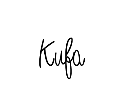 Use a signature maker to create a handwritten signature online. With this signature software, you can design (Angelique-Rose-font-FFP) your own signature for name Kufa. Kufa signature style 5 images and pictures png