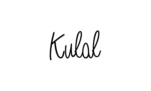 How to make Kulal name signature. Use Angelique-Rose-font-FFP style for creating short signs online. This is the latest handwritten sign. Kulal signature style 5 images and pictures png