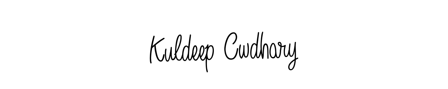 Make a beautiful signature design for name Kuldeep Cwdhary. Use this online signature maker to create a handwritten signature for free. Kuldeep Cwdhary signature style 5 images and pictures png